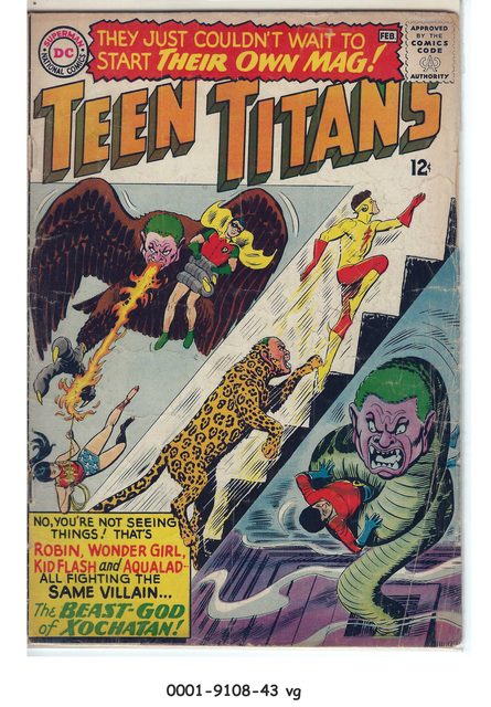 Teen Titans #01 © February 1966 DC Comics
